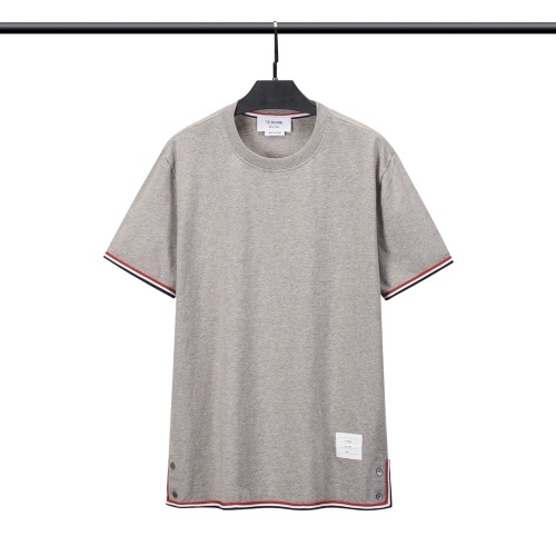 Thom Browne TB T-Shirts Short Sleeved For Unisex #1070948 $52.00 USD, Wholesale Replica Thom Browne TB T-Shirts