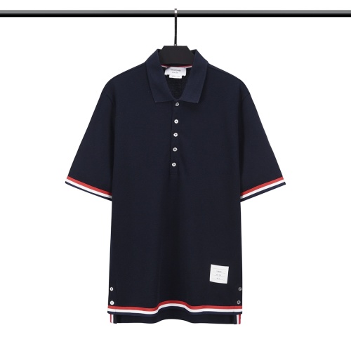 Thom Browne TB T-Shirts Short Sleeved For Unisex #1070958 $52.00 USD, Wholesale Replica Thom Browne TB T-Shirts