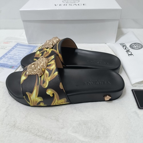 Replica Versace Slippers For Women #1071007 $48.00 USD for Wholesale