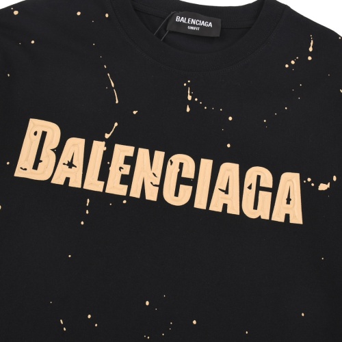 Replica Balenciaga T-Shirts Short Sleeved For Unisex #1071049 $42.00 USD for Wholesale