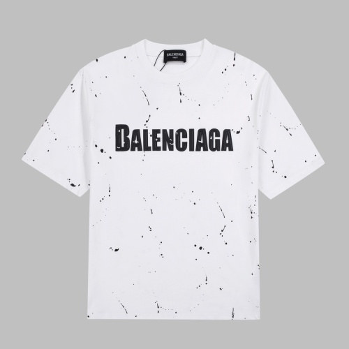 Balenciaga T-Shirts Short Sleeved For Unisex #1071050 $42.00 USD, Wholesale Replica Balenciaga T-Shirts