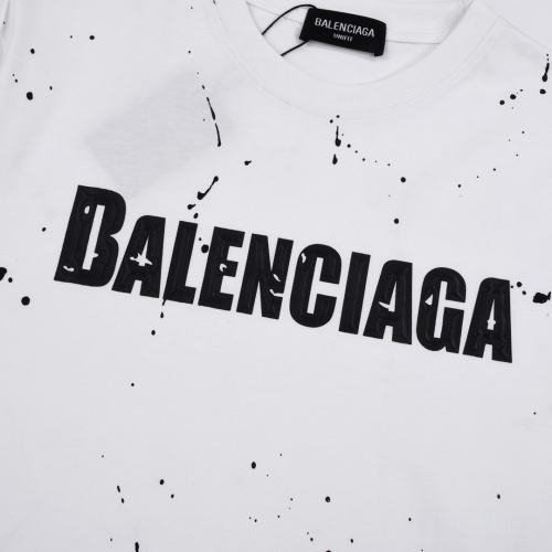 Replica Balenciaga T-Shirts Short Sleeved For Unisex #1071050 $42.00 USD for Wholesale