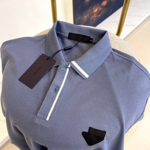 Replica Prada T-Shirts Short Sleeved For Men #1071073 $42.00 USD for Wholesale