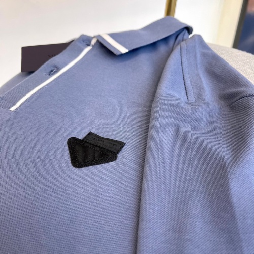 Replica Prada T-Shirts Short Sleeved For Men #1071073 $42.00 USD for Wholesale