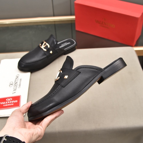 Replica Valentino Slippers For Men #1071113 $60.00 USD for Wholesale