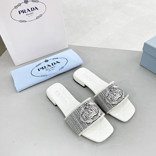 Replica Prada Slippers For Women #1071122 $76.00 USD for Wholesale
