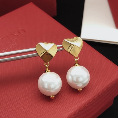 Replica Valentino Earrings For Women #1071183 $27.00 USD for Wholesale