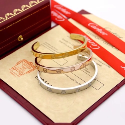 Replica Cartier Bracelets For Couples For Unisex #1071223 $29.00 USD for Wholesale