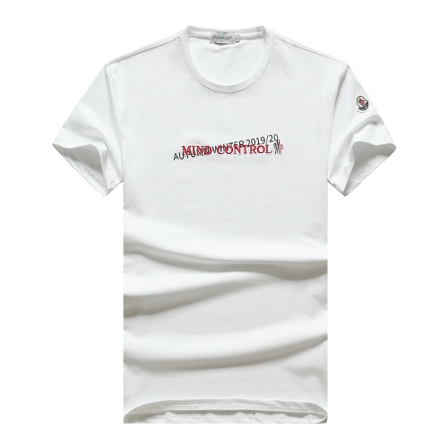 Moncler T-Shirts Short Sleeved For Men #1071260 $25.00 USD, Wholesale Replica Moncler T-Shirts