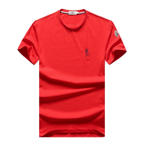 Moncler T-Shirts Short Sleeved For Men #1071264 $25.00 USD, Wholesale Replica Moncler T-Shirts