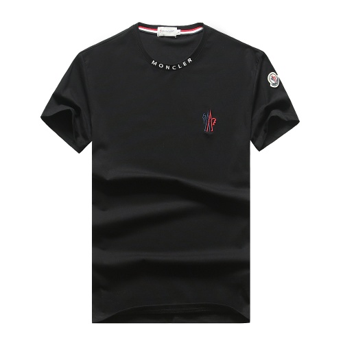 Moncler T-Shirts Short Sleeved For Men #1071265 $25.00 USD, Wholesale Replica Moncler T-Shirts