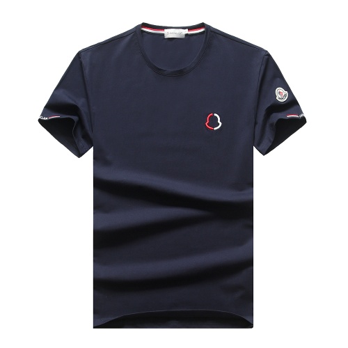 Moncler T-Shirts Short Sleeved For Men #1071268 $25.00 USD, Wholesale Replica Moncler T-Shirts