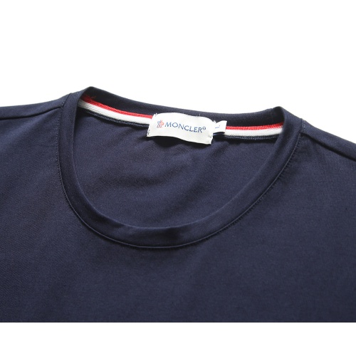 Replica Moncler T-Shirts Short Sleeved For Men #1071268 $25.00 USD for Wholesale