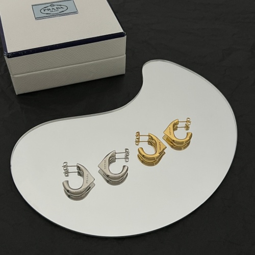 Replica Prada Earrings For Women #1071277 $38.00 USD for Wholesale