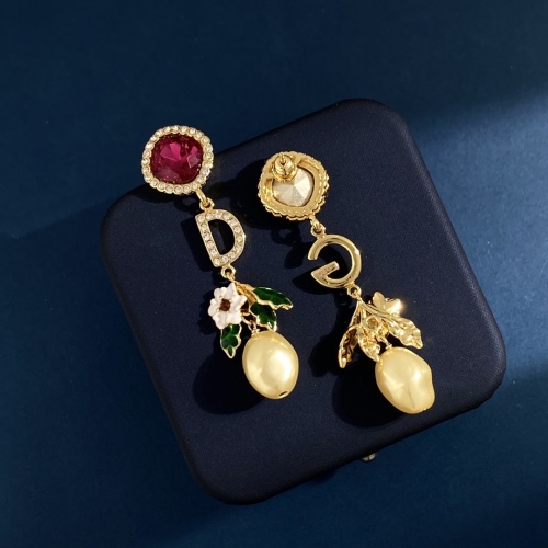 Replica Dolce & Gabbana D&G Earrings For Women #1071282 $34.00 USD for Wholesale