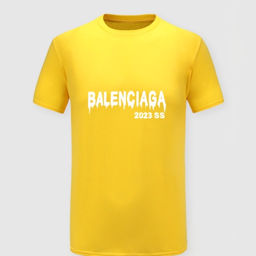 Balenciaga T-Shirts Short Sleeved For Men #1071368 $25.00 USD, Wholesale Replica Balenciaga T-Shirts