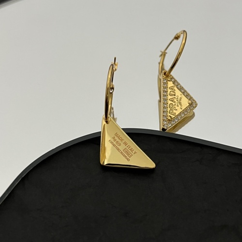 Replica Prada Earrings For Women #1071446 $34.00 USD for Wholesale