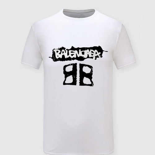 Balenciaga T-Shirts Short Sleeved For Men #1071469 $25.00 USD, Wholesale Replica Balenciaga T-Shirts