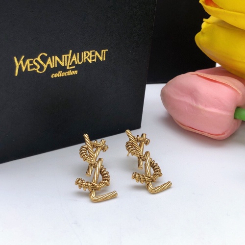 Replica Yves Saint Laurent YSL Earrings For Women #1071584 $27.00 USD for Wholesale