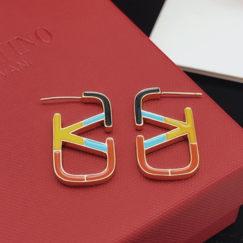 Replica Valentino Earrings For Women #1071596 $32.00 USD for Wholesale