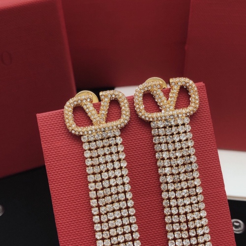 Replica Valentino Earrings For Women #1071802 $36.00 USD for Wholesale