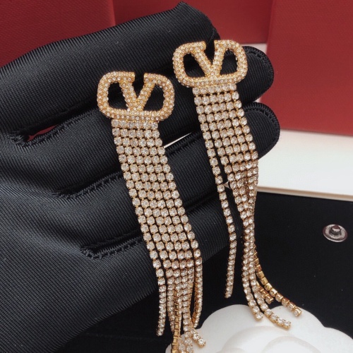 Replica Valentino Earrings For Women #1071802 $36.00 USD for Wholesale