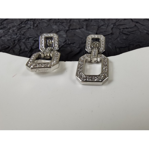Replica Cartier Earrings For Women #1071862 $34.00 USD for Wholesale
