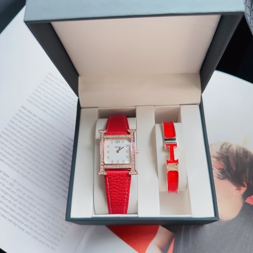 Replica Hermes Watches For Women #1071911 $36.00 USD for Wholesale