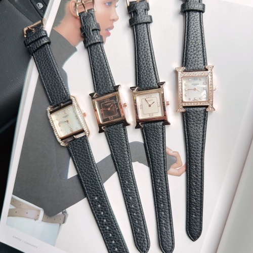 Replica Hermes Watches For Women #1071918 $36.00 USD for Wholesale