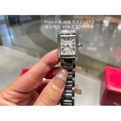 Replica Cartier AAA Quality Watches #1071951 $140.00 USD for Wholesale