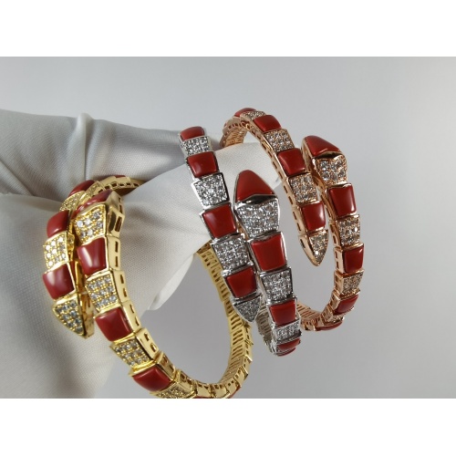 Replica Bvlgari Bracelet For Women #1072098 $64.00 USD for Wholesale