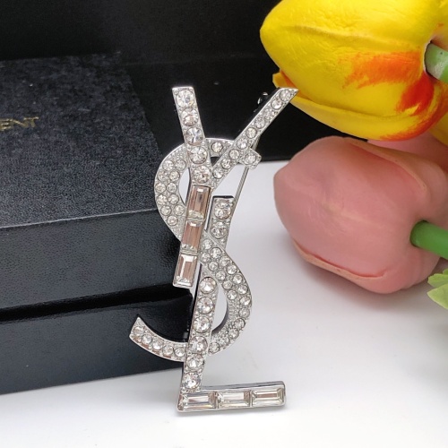 Replica Yves Saint Laurent Brooches For Women #1072253 $29.00 USD for Wholesale