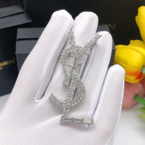 Replica Yves Saint Laurent Brooches For Women #1072253 $29.00 USD for Wholesale