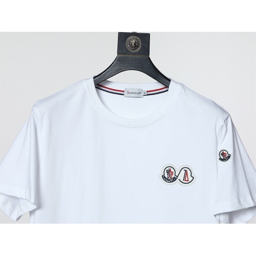 Replica Moncler T-Shirts Short Sleeved For Unisex #1072335 $32.00 USD for Wholesale