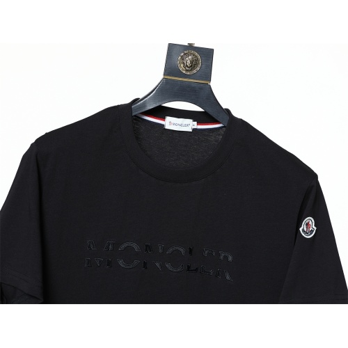 Replica Moncler T-Shirts Short Sleeved For Unisex #1072336 $32.00 USD for Wholesale