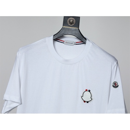 Replica Moncler T-Shirts Short Sleeved For Unisex #1072373 $32.00 USD for Wholesale