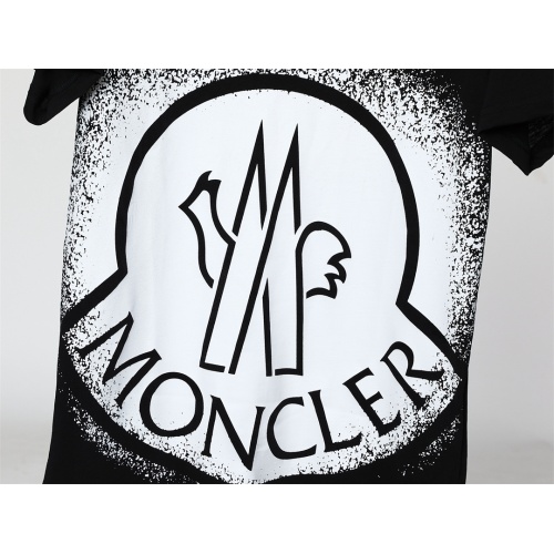 Replica Moncler T-Shirts Short Sleeved For Unisex #1072374 $32.00 USD for Wholesale
