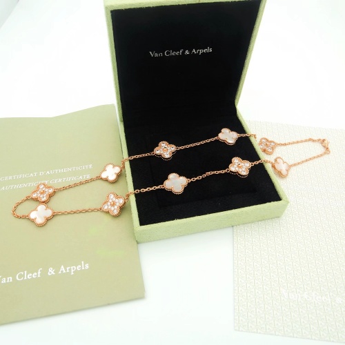 Van Cleef &amp; Arpels Necklaces For Women #1072560 $42.00 USD, Wholesale Replica Van Cleef &amp; Arpels Necklaces