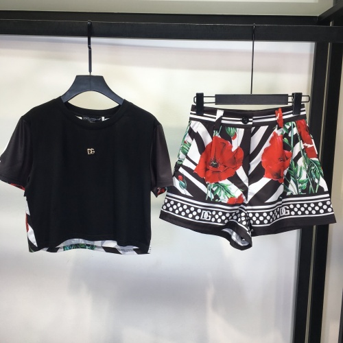 Dolce & Gabbana D&G Tracksuits Short Sleeved For Women #1072601