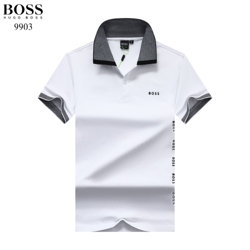 Boss T-Shirts Short Sleeved For Men #1072671 $29.00 USD, Wholesale Replica Boss T-Shirts