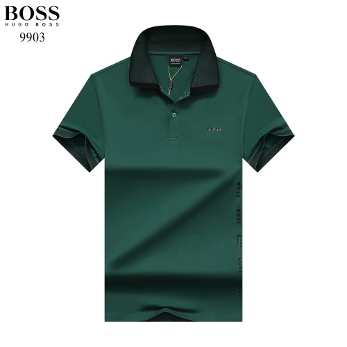 Boss T-Shirts Short Sleeved For Men #1072672 $29.00 USD, Wholesale Replica Boss T-Shirts