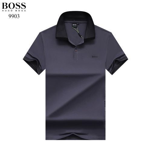 Boss T-Shirts Short Sleeved For Men #1072673 $29.00 USD, Wholesale Replica Boss T-Shirts