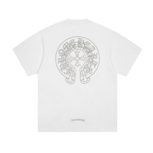 Chrome Hearts T-Shirts Short Sleeved For Unisex #1072717 $34.00 USD, Wholesale Replica Chrome Hearts T-Shirts