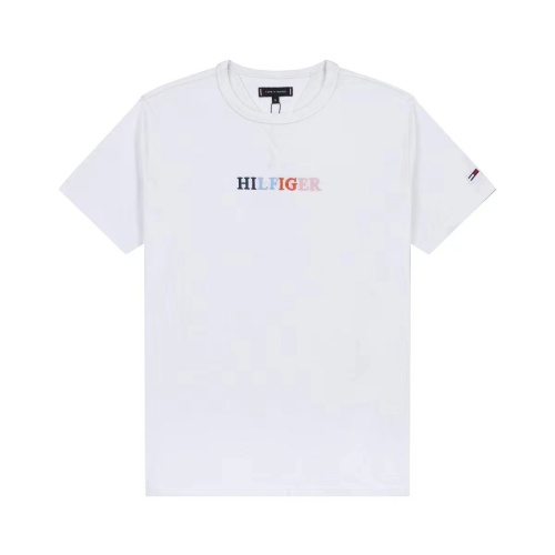 Tommy Hilfiger TH T-Shirts Short Sleeved For Unisex #1072820 $27.00 USD, Wholesale Replica Tommy Hilfiger TH T-Shirts