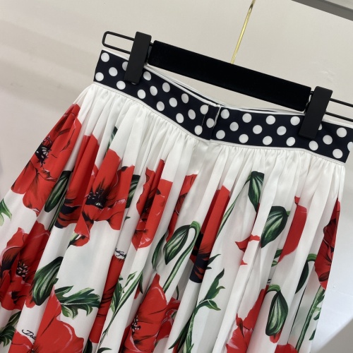 Replica Dolce & Gabbana D&G Skirts For Women #1072860 $98.00 USD for Wholesale
