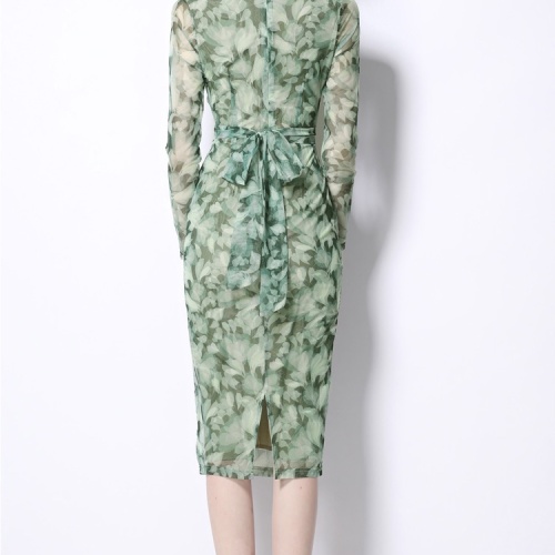 Replica Valentino Dresses Long Sleeved For Women #1073048 $64.00 USD for Wholesale