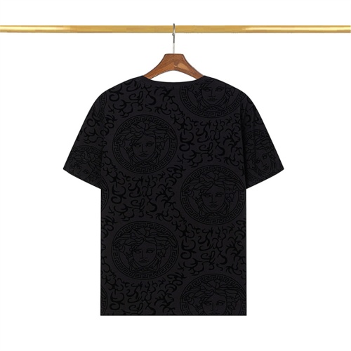 Replica Versace T-Shirts Short Sleeved For Men #1073072 $34.00 USD for Wholesale