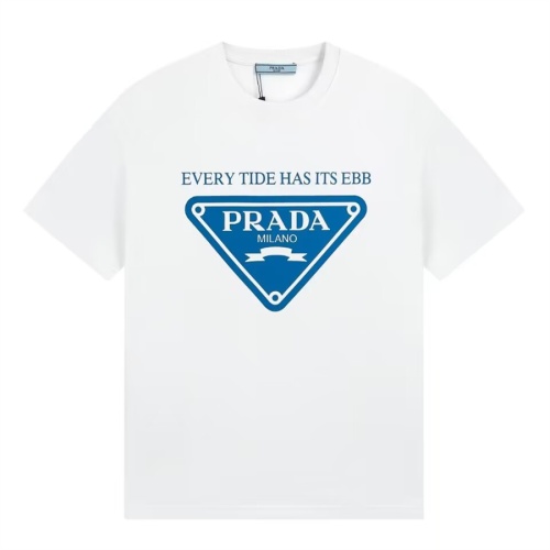 Prada T-Shirts Short Sleeved For Unisex #1073130