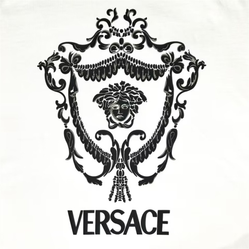 Replica Versace T-Shirts Short Sleeved For Unisex #1073136 $42.00 USD for Wholesale
