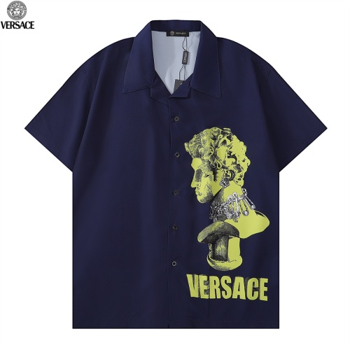 Versace Shirts Short Sleeved For Men #1073147